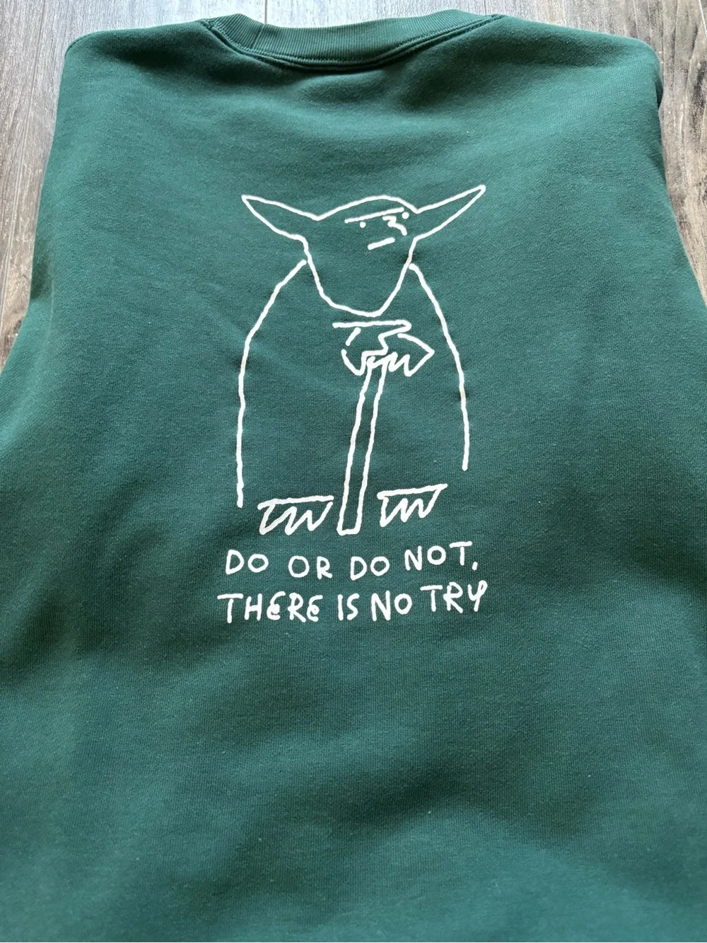 Uniqlo Yu Nagapa Star Wars Logo Crewneck Sweatshirt Limited Unisex Small Adult